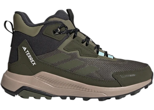 adidas Terrex Anylander Climawarm+ Olive Strata Night Cargo Semi Flash Aqua (Women's)