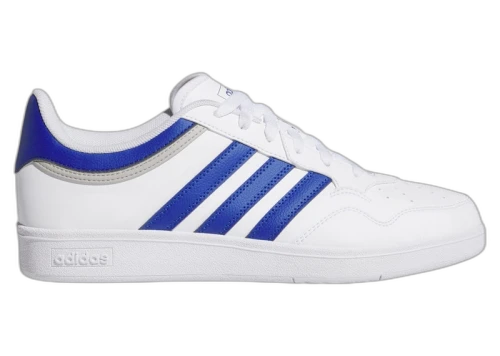 adidas Hoops 4.0 Cloud White Royal Blue Grey Two