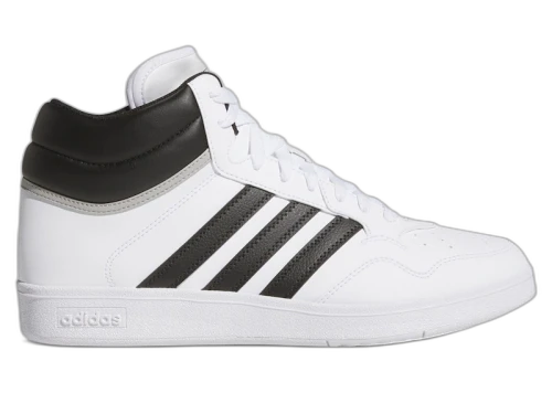 adidas Hoops 4.0 Mid Cloud White Core Black Grey Two