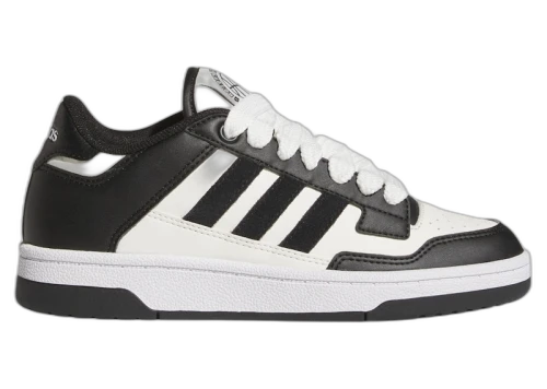 adidas Rapid Court Low Core Black Cloud White (GS)