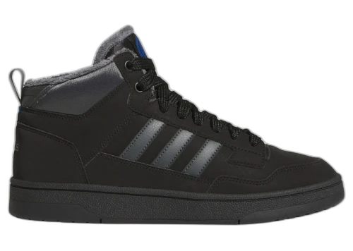 adidas Rapid Court Mid Winterized Core Black Grey Six Bright Royal