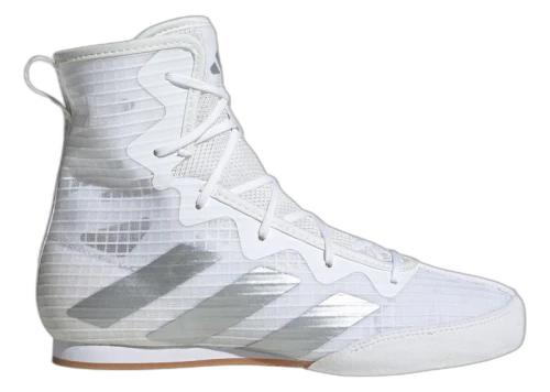adidas Box Hog 4 White Silver Metallic (GS)