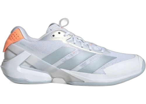 adidas Adizero Ubersonic 5 White Halo Blue Beam Orange (Women's)