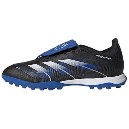 Adidas PREDATOR LEAGUE Comfortable And Lightweight TF Turf Slip Resistant Soccer Shoes Unisex Black Blue