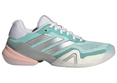adidas Barricade 14 Semi Flash Aqua Silver Blush Pink (Women's)