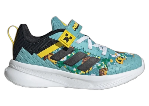 adidas Fortarun 4.0 Minecraft Mint Ton Yellow (PS)