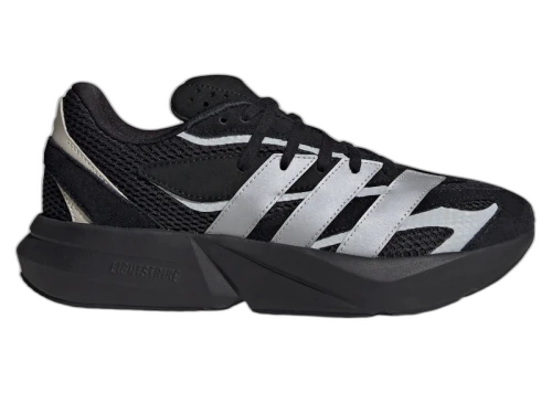 adidas Lightblaze Black Matte Silver Off White (Women's)