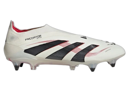 adidas Predator Elite Laceless SG Off White Core Black Pure Ruby