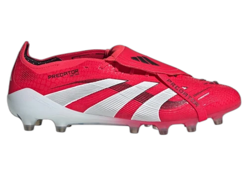 adidas Predator Elite Fold-Over Tongue AG Lucid Red Cloud White Core Black