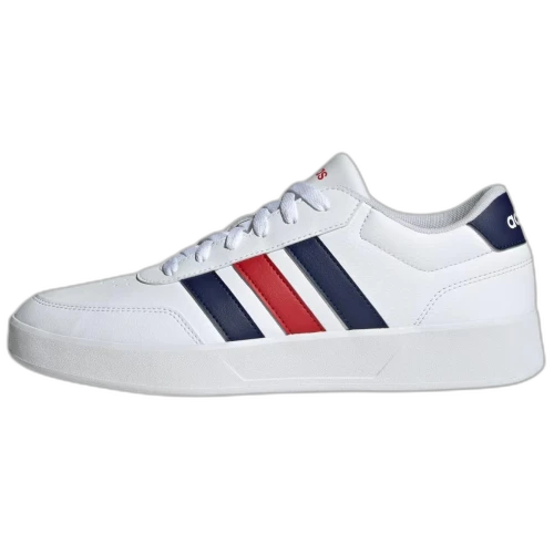 Adidas BREAKNET 3.0 Skateboard Shoes Unisex White Blue Red