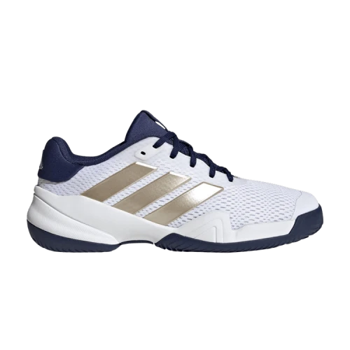 adidas Barricade White Cyber Metallic Dark Blue (GS)