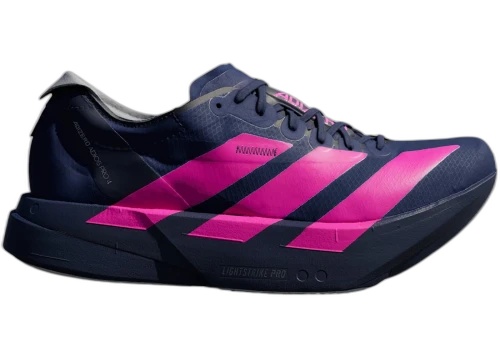 adidas Adizero Adios Pro 4 Dark Blue Shock Pink