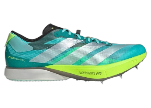 adidas Adizero Avanti XC Flash Aqua Zero Metalic Lucid Lemon