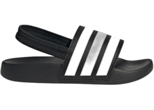 adidas Adilette Estrap Slides Core Black Cloud White (PS)