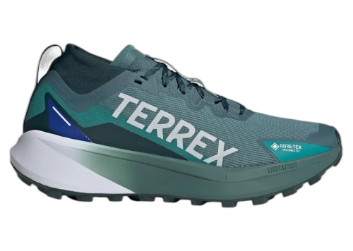 adidas Terrex Agravic Gore-Tex Trail Preloved Teal Cloud White Semi Lucid Blue