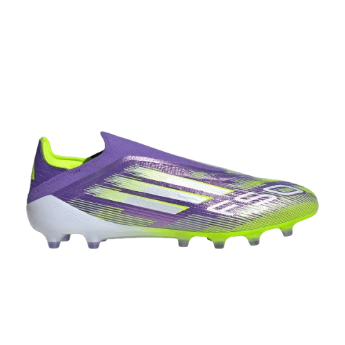 adidas F50 Elite Laceless AG Purple Rush Cloud White Lucid Lemon