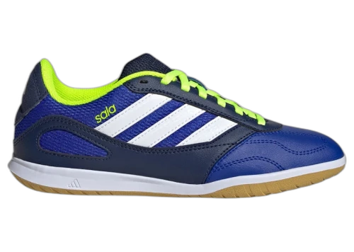 adidas Super Sala Competition 3 Indoor Lucid Blue Cloud White Lucid Lemon (GS)