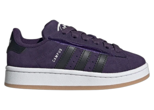 adidas Campus 00s Comfort Closure Camp Aurora Plum Core Black Cloud White (PS)