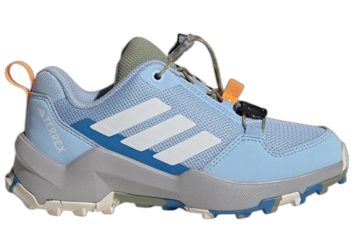 adidas Terrex AX4S Speed Lacing Glow Blue Chalk White Grey (GS)