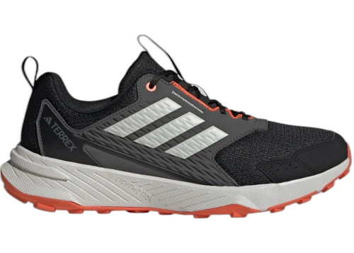 adidas Tracefinder Trail Black Grey Semi Impact Orange