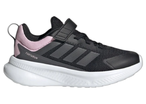 adidas Fortarun 4.0 Core Black Grey Six Clear Pink (PS)