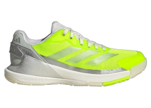 adidas Crazyquick Lightstrike Padel Lucid Lemon Silver Metallic Wonder Silver (Women's)