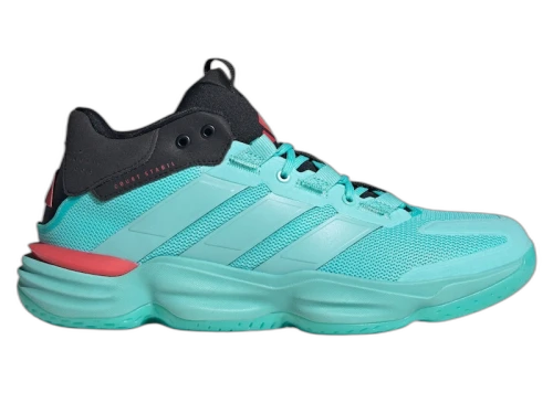 adidas Court Stabil Indoor Flash Aqua Semi Lucid Red
