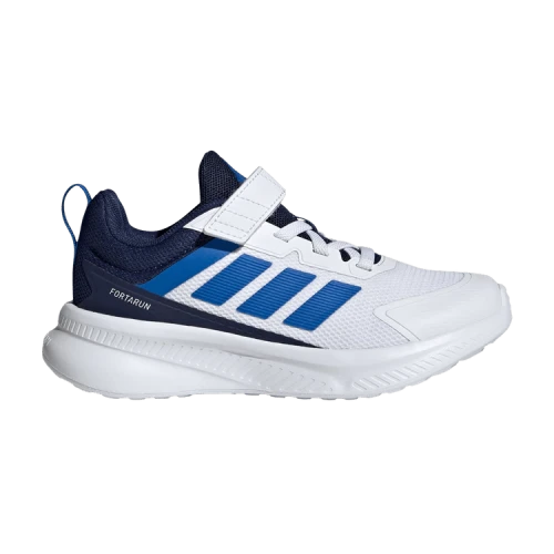 adidas Fortarun 4.0 White Bright Royal Dark Blue (PS)
