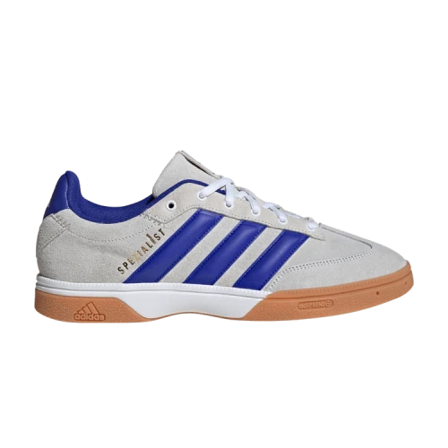 adidas Spezialist Indoor Cloud White Lucid Blue Grey Two