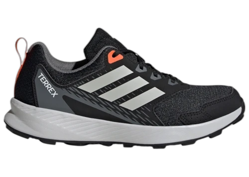 adidas Terrex Tracefinder Trail Black Grey Semi Impact Orange (GS)