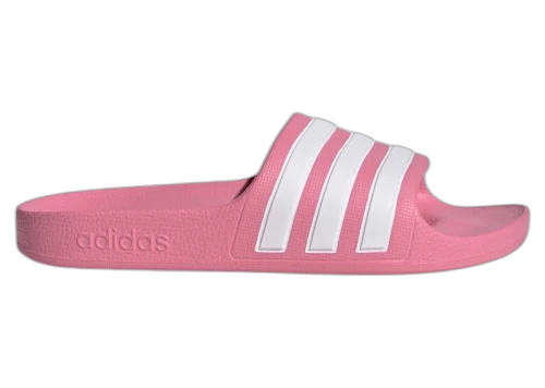 adidas Adilette Aqua Slides Bliss Pink White (GS)