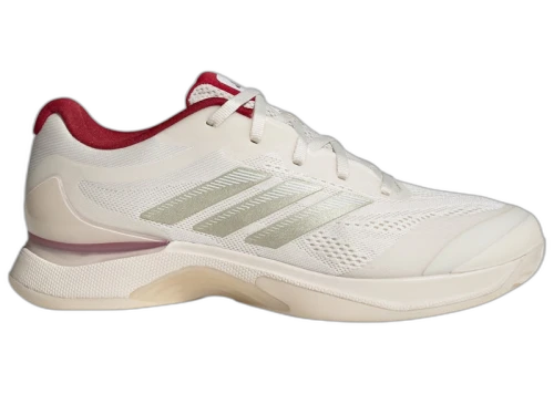 adidas Avacourt 3 Chalk Ice Gold Metallic Red (Women's)