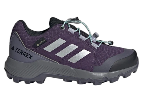 adidas Terrex Gore-Tex Aurora Plum Silver Metallic Semi Flash Aqua (GS)