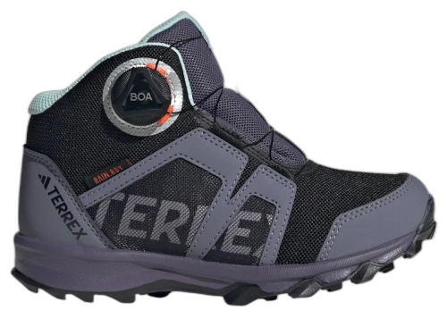 adidas Terrex BOA Mid Rain.RDY Core Black Cloud White Preloved Violet (GS)