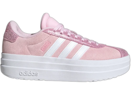 adidas VL Court Bold Clear Pink Cloud White Bliss Pink (GS)