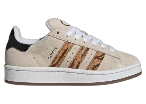 adidas Campus 00s Wonder White Leopard Stripes (Kids)