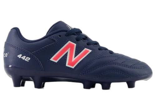 New Balance 442 Academy FG v2 Navy Silver Energy Red (PS)