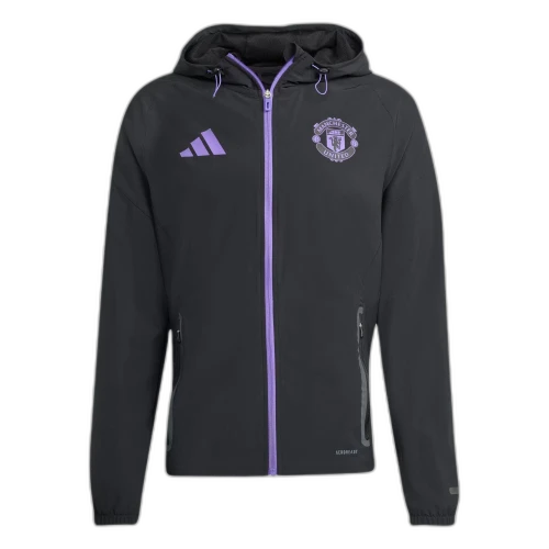 Adidas logo-print jacket