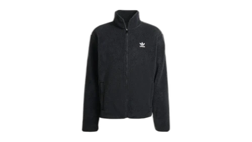 adidas Trefoil Essentials Teddy Fleece Black