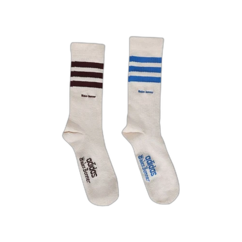 adidas 3-Stripes Socks 'Chalk White/Chalk White'