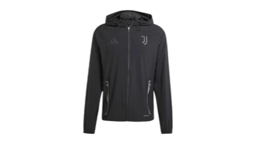 adidas Juventus Tiro 25 Competition Vis Tech Travel Jacket Black