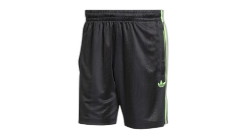 adidas Adicolor Jacquard Shorts Black Signal Green