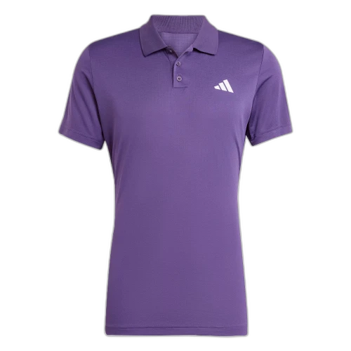 Adidas Tennis Tops Men's Aurora Plum Purple Lapel Moderate