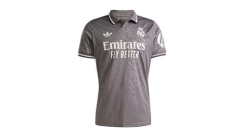 adidas Real Madrid 24/25 Third Jersey Charcoal