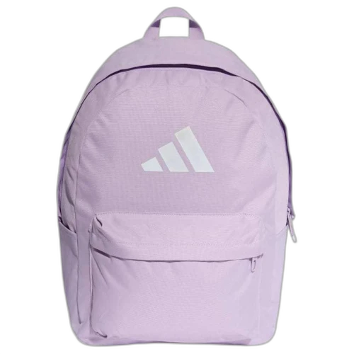 Adidas Polyester Backpack Unisex Light Purple & White