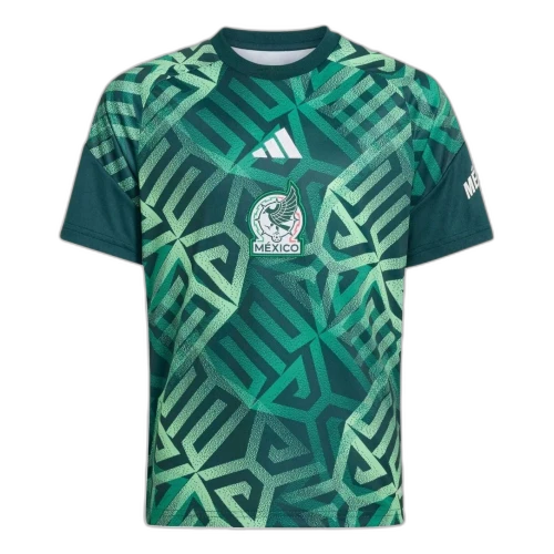 (GS) adidas Mexico 26 Home Pre Match Jersey Asia Sizing 'Aurora Ivy'