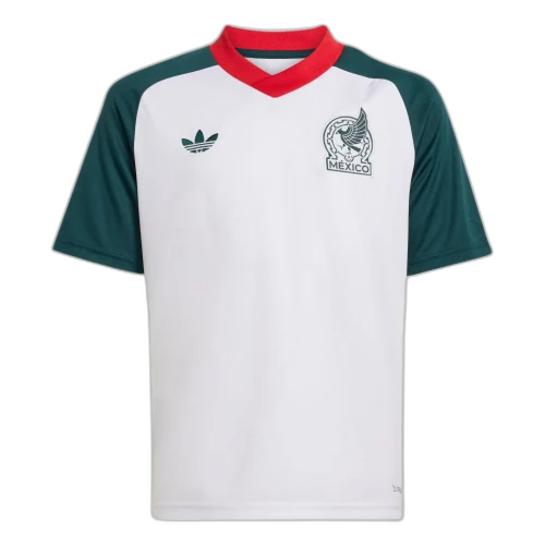 (GS) adidas Mexico 26 Away Pre Match Jersey Asia Sizing 'White Aurora Ivy'