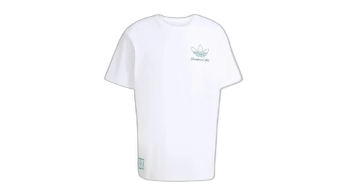 adidas Liverpool FC Terrace Icons Graphic T-Shirt White
