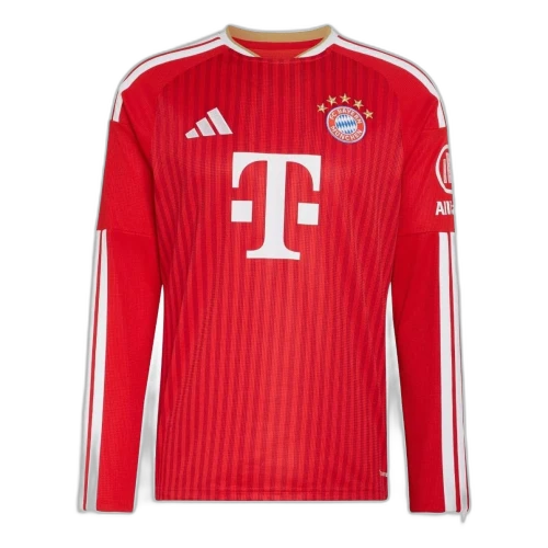 adidas FC Bayern 26/27 Home Jersey Long Sleeve Asia Sizing 'Better Scarlet'