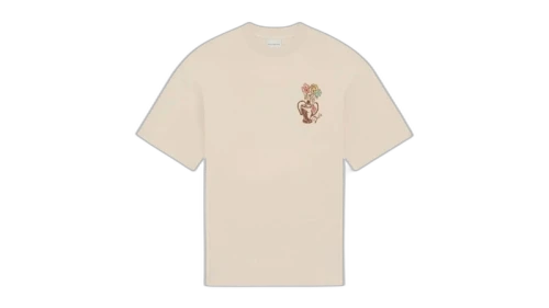 Drole De Monsieur K-TS308-CO002-SD T-shirt Sand